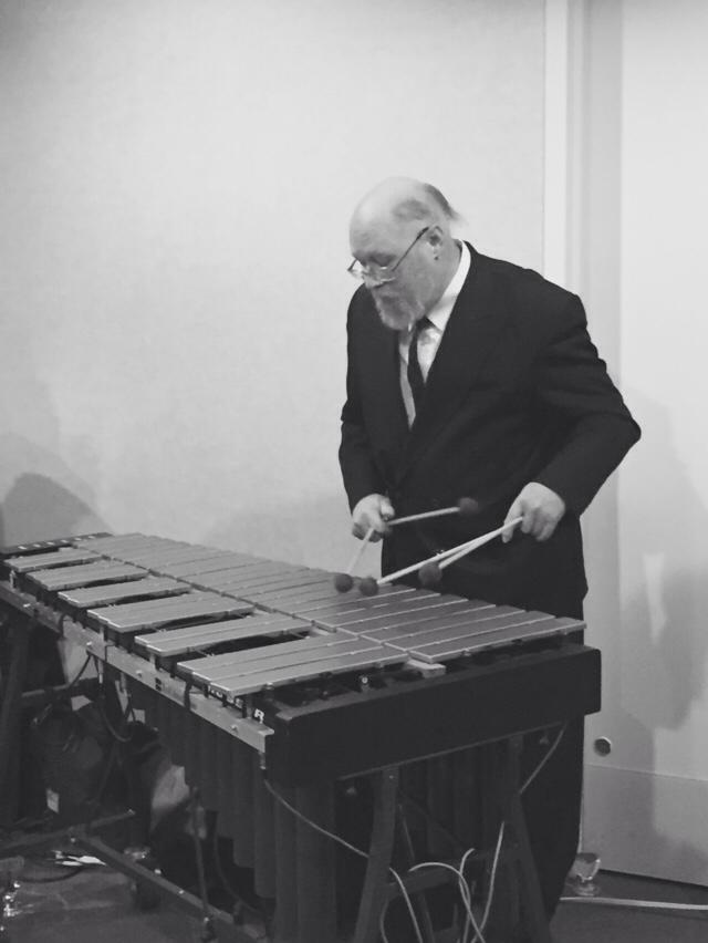 Photo: playing with The Noiseless Ensemble, 2015